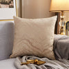 Luxury Modern Lightweight Cushion Cover Silk Satin Color Pillowcase