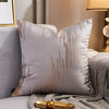 Luxury Modern Lightweight Cushion Cover Silk Satin Color Pillowcase