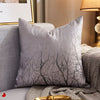 Luxury Modern Lightweight Cushion Cover Silk Satin Color Pillowcase