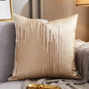 Luxury Modern Lightweight Cushion Cover Silk Satin Color Pillowcase