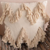 Moroccan style cotton tassel cushion pillow