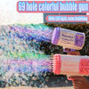 Bubble Gun Rocket 69 Holes Soap Machine - Diinina Home