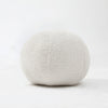 Round Velvet Soft Ball Sofa Pillow On Bay Window Bed