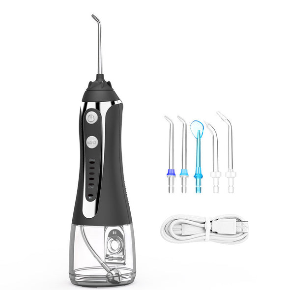 Portable Oral Irrigator 300ml Dental Water Flosser Jet 5 Mod - Diinina Home